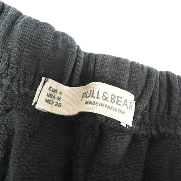 Pull&Bear Sweatpants Jogger Side Stripe High-Rise Athleisure Pants Women's M - Picture 3 of 13